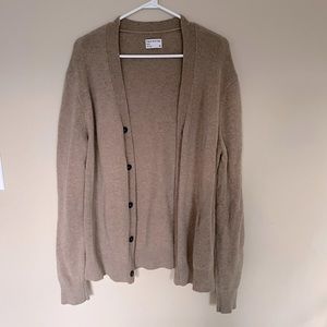 Frank and oak lambs wool cardigan. Size M